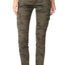 Hudson Jeans Women’s Hudson Camo Print Colby Ankle Moto Skinny Cargo Jeans  SIZE 30 Photo 0