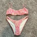 Triangl Bikini Inesa Pink Punch top and bottom set size xs Photo 0