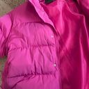 Nasty Gal Hot Pink Puffer Coat Photo 2