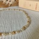 American Vintage Vintage “Caelin” Pearl Gold Crystal Necklace 18” Layering Classic Feminine Photo 9