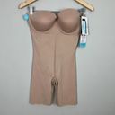 Spanx Assets By  Strapless Cupped Shaping Bodysuit‎ Large Beige Nude Slimming New Photo 10