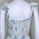 Boho Me  Blue & White Cloud Pattern Dress 2X/3X Photo 5