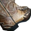 Laredo  Women's Brown Leather Western Cowboy Boots Pointed Toe Size 7 M Photo 4