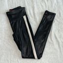 Spanx  Faux Leather Side Stripe Leggings Black Size XS Photo 1