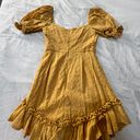 INDIKAH Yellow Sun Dress Photo 1