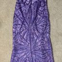 Purple Sequin Prom / Formal Dress Size 4 Photo 1