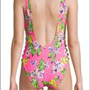 No Boundaries  Junior One Piece Swimsuit Floral Photo 2