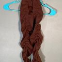 Per Se  Ruffle Stretch Scarf Brown Photo 0