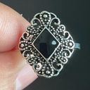 Onyx stone woman ring size 6.5 Photo 3