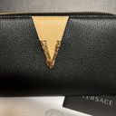 Versace  Black and Gold Medusa Continental Wallet​ Photo 1