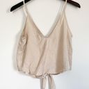 Wishlist  Button Cami Tie Waist Cream Small Photo 3