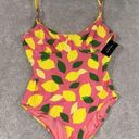 Kate Spade  New York Sea Star Pink Lemon One Piece Swim Bathing Suit NWT Sz XL Photo 0