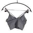 Kensie Heather Gray Tag Free Longline Sports Bra Size S NWT Photo 2