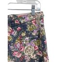 American Vintage Vintage 90s Mom Shorts Womens 32" Waist Floral Print Denim High Waisted Photo 1