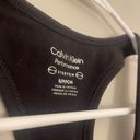 Calvin Klein performance sports bra with padding like new size small black Photo 2