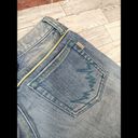 Bermuda Revolt Blue Jean Shorts Female Size Medium  Light Wash Distressed Photo 7