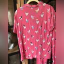 Munki Munki Chickens pajamas set short sleeve button down shirt top pants stretchy cooling Photo 4