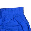 Apt. 9  Mid-Rise Solid Blue Pull On Casual‎ Shorts Flat Front Women Large NWT Photo 5