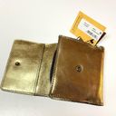Patricia Nash Verla Gold Vintage Leather Trifold Wallet with RFID Protection Photo 10