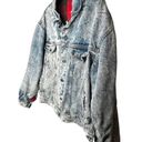 Vintage Gap Acid Washed Jean Jacket Quilted Blue Size M Photo 2