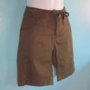 Black Diamond  Womens 4 Olive Green Shorts Photo 10