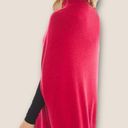 Chico's Chico’s Zenergy Wendy Cable Poncho Red L/XL Photo 4