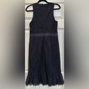 Banana Republic NWT  Factory Navy Blue Lace Dress Size 6 Photo 4