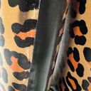 Coach  Tristee Leopard Animal Print Lace Up Knee High Rubber Rain Boots Size 7B Photo 10