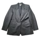 Talbots  Petite 2pc Skirt Suit Blazer Jacket Gray Size 8P Wool NWOT Business Photo 11