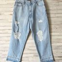 DKNY NWT  Distressed High Rise Straight Leg Jeans Size 31 / 12 Photo 0