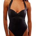 HAH x FREE PEOPLE One Pcs Swimsuit Sz S Black Fairy Resort Y2K Coquette Goth NWT Photo 0