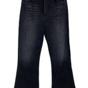 Hudson Jeans  Women's Size 31 Holly Flare Black Stretch Denim *READ CROPPED Photo 0