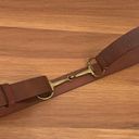 Ralph Lauren LAUREN  Brown Genuine Leather Horsebit Buckle Women's Belt M/L? Photo 4