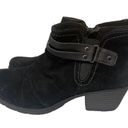 Earth Origins  Women's Oakland Odel Ankle Bootie Black Suede Size 10M NWOB Photo 3