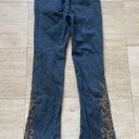 Ralph Lauren  Black Label 867 Gold Embroidered Y2K Blue Jeans Pants 30 Bootcut Photo 6