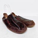 Olukai  Nohea Brown Leather Slide On Loafers Size 8 Women’s Photo 2