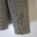 Polo  Ralph Lauren VINTAGE Silk Blazer Womens Size 10 Glen Plaid Houndstooth Photo 10