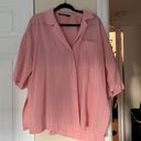 ZARA pink Button Down Photo 0