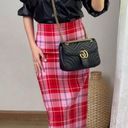 ZARA PLAID MIDI SKIRT Photo 0