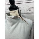 Balance Collection  small gray pullover sweatshirt with side/neck zipper (-#1954) Photo 2