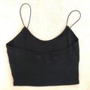 Volcom Black Thin Strap Tank Top Photo 3