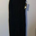 Tiana B . Black Ribbed Spaghetti Strap Maxi Dress size 12 Photo 0