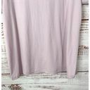 BCBGMAXAZRIA  Women's Button Short Sleeve Pajama Sleep Shirt Dusty Pink Medium Photo 8