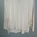 Sweaty Betty NWT  Tie Side Yoga Long Sleeve Top Lily White Photo 6