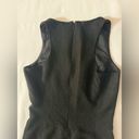 Mango  Sleeveless Crew Neck Dress Black Photo 8