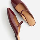 Madewell The Greta Ballet Flat Mule Patent Leather in Deep Merlot Size 9 Photo 0