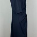 MM.LaFleur  Dress‎ Women 10 Navy Tilda Knee Length Pleated Sheath Pencil Business Photo 5