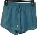 Halara  NWT Breezeful Hi Waist Drawstring Mesh Pocket 2-in-1 Shorts Mineral Blue Photo 7