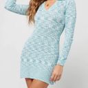 l*space L* Aria Rib Knit Dress Poolside Blue S Photo 1