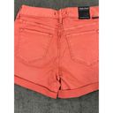 Dear John  American Classic Women's Coral Cuffed Jean Shorts Size 25 NWT Stretchy Photo 7